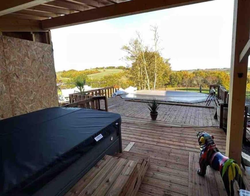 Gite A La Ferme Avec Jacuzzi Et Piscine Chauffee Saint-Felix-de-Tournegat Esterno foto